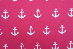 Baumwollstoff Anker groß