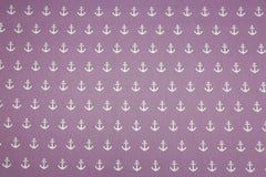 Baumwollstoff Anker groß