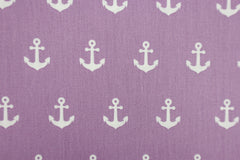 Baumwollstoff Anker groß