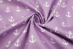 Baumwollstoff Anker groß