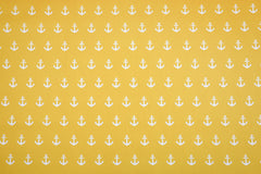 Baumwollstoff Anker groß