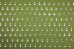 Baumwollstoff Anker groß