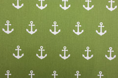 Baumwollstoff Anker groß