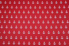 Baumwollstoff Anker groß