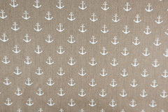 Baumwollstoff Anker klein