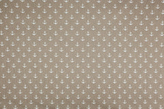 Baumwollstoff Anker klein