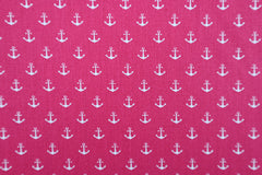 Baumwollstoff Anker klein