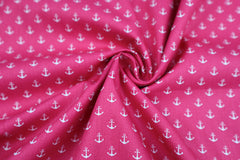 Baumwollstoff Anker klein