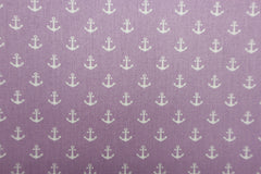 Baumwollstoff Anker klein