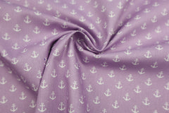 Baumwollstoff Anker klein