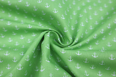 Baumwollstoff Anker klein