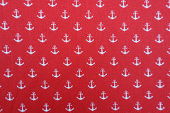 Baumwollstoff Anker klein