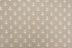 Baumwollstoff Anker klein