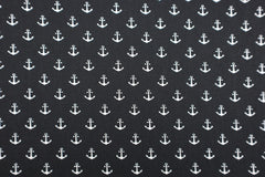 Baumwollstoff Anker klein