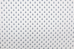 Baumwollstoff Anker klein