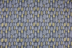 Baumwollstoff Christmas Branches