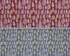 Baumwollstoff Christmas Branches