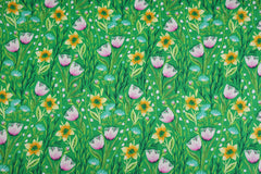 Baumwollstoff Frühlingswiese