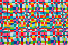 Baumwollstoff Grafik Kunterbunt