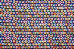 Baumwollstoff Grafik Kunterbunt