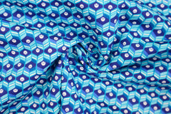 Baumwollstoff Grafik Kunterbunt