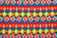 Baumwollstoff Grafik Kunterbunt