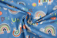 Baumwollstoff Hi! Dino
