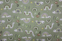 Baumwollstoff Hi! Dino