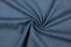 Baumwollstoff Jeansoptik Uni