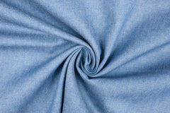 Baumwollstoff Jeansoptik Uni