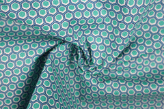 Baumwollstoff Kleine Waben