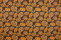 Baumwollstoff October Pumpkin