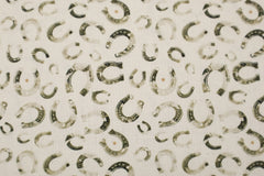 Baumwollstoff Pferde Liebe