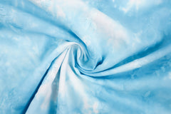 Baumwollstoff Tie Dye Stickerei