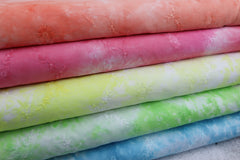 Baumwollstoff Tie Dye Stickerei