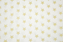 Baumwollstoff X-Mas Big Golden Stars