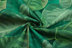 Baumwollstoff Big Leaves