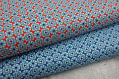 Baumwollstoff Circle Squares