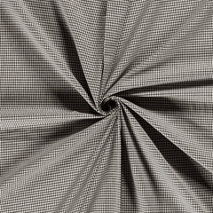 Baumwoll Cretonne Vichy Karo 2,5mm - 5001 schwarz