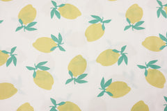Baumwollstoff Zitronen