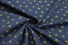 Baumwollstoff Geometrische Formen