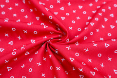 Baumwollstoff Geometrische Formen