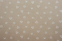Baumwollstoff Geometrische Formen