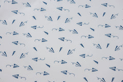 Baumwollstoff Papierflieger