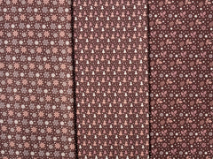 Baumwoll Webware Belle bordeaux
