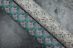 Beschichtete Baumwolle Flora Fächer