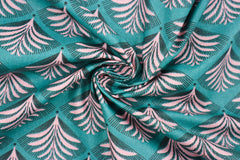 Beschichtete Baumwolle Flora Fächer