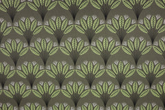 Beschichtete Baumwolle Katinka Leaves