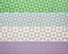 Beschichtete Baumwolle Lara Blümchen