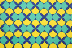 Beschichtete Baumwolle Lara Kreise